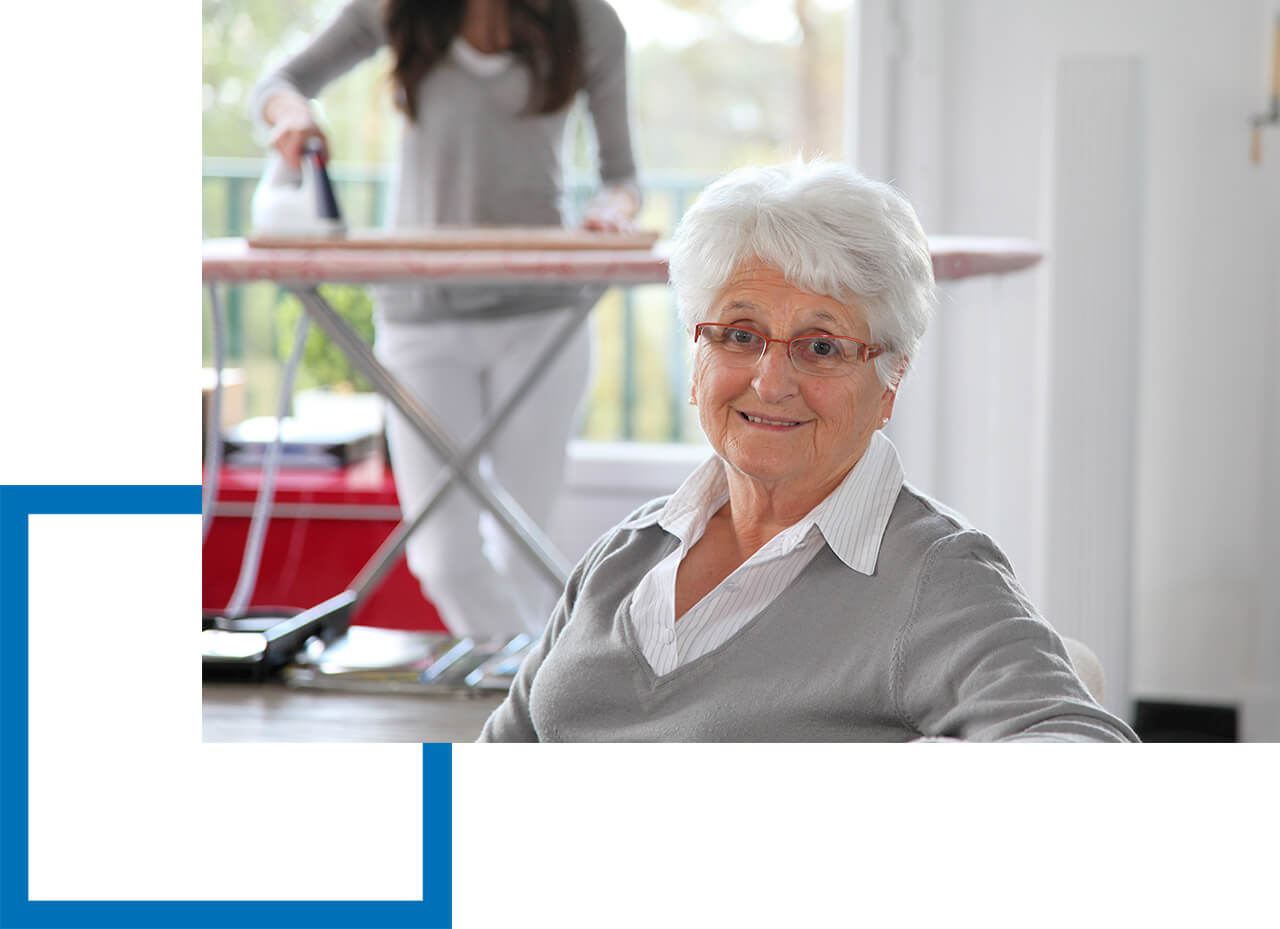 Seniorenbetreuung hilft Rentnerin im Alltag